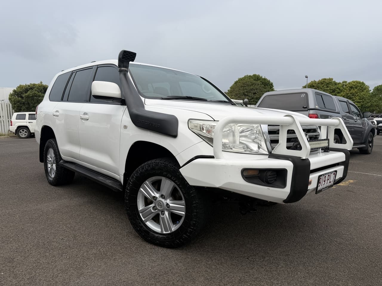 2008 Toyota Landcruiser VDJ200R VX White 6 Speed Sports Automatic Wagon